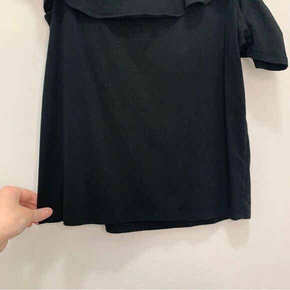 J Crew Factory Black One Sleeve Tank Top Size Small - Picture 8 of 8